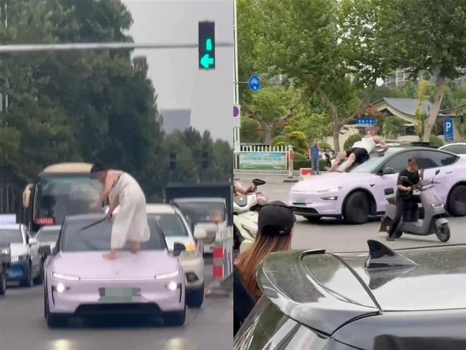 车通报：系精神病发作家属愿意承担赔偿冰球突破豪华版女子持械当街打砸多辆轿(图3)